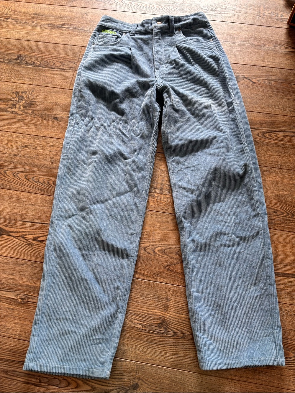 Empyre Women's Blue Corduroy Pants